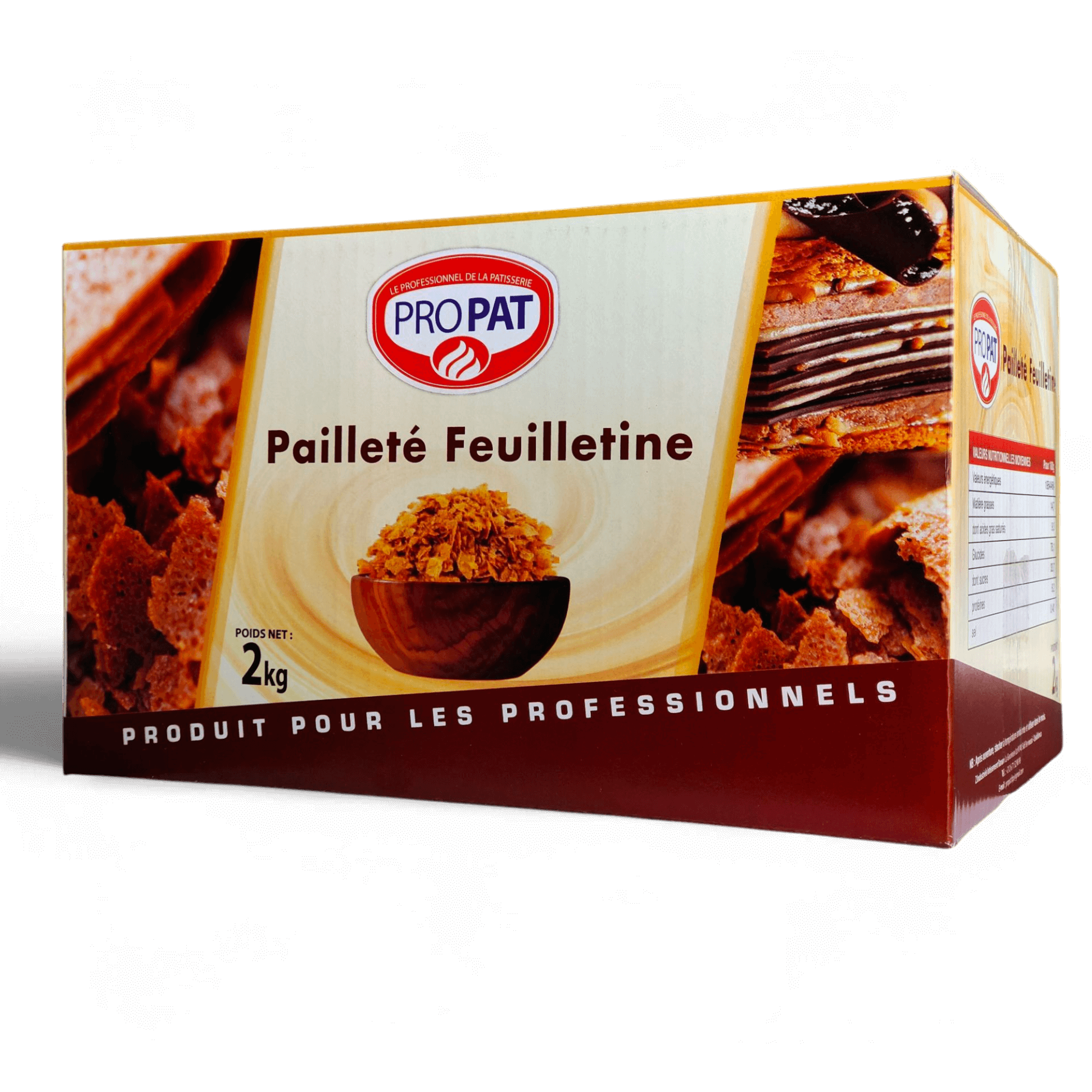 Pailleté Feuilletine